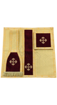 Chasuble romaine "Sainte Trinité" R843-AGCC25