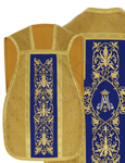 Chasuble romaine mariale R749-GN16