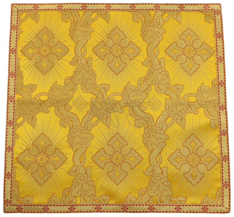 Chasuble romaine "Coeur de Jésus, Marie, Joseph" R822-AGC9