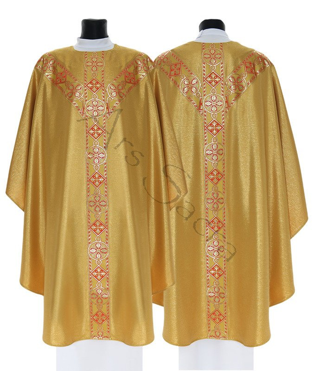 Casulla semigótica GY114-G63