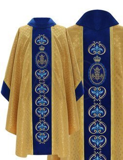 Chasuble gothique 765-AGN61g