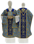 Chasuble "St. Philip Neri"  "Heart of Jesus, Mary, Joseph" F822-AN9-PEL
