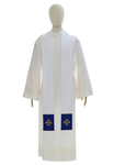 Chasuble gothique mariale  663-BN