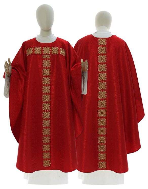 Casulla "Cruz de tau" GT555-C25