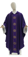 Gothic Chasuble "Jerusalem Crosses" 103-F