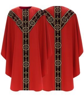Casulla semigótica GY579-AC