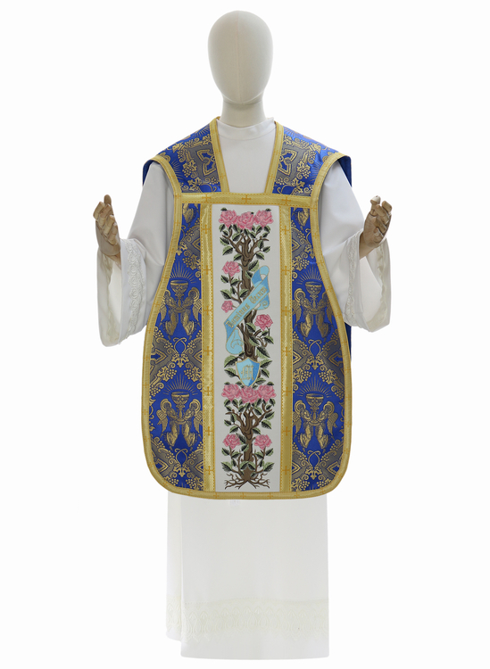 Casulla romana mariana "Ave Maria" R473-60