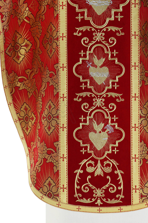 Casulla "San Felipe Neri" "Corazón de Jesús, María, José" F822-AC9
