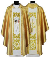 Chasuble gothique "Jésus est ressuscité" 517-G