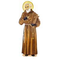 Embroidered Applique "Holy Father Pio"