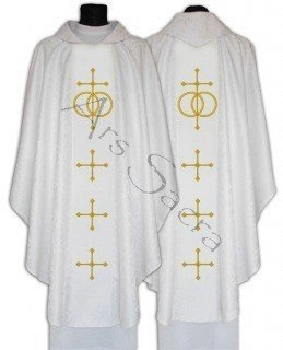 Chasuble gothique "Mariage" 631-AB25