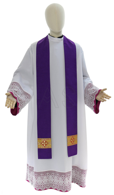 Halbgotische Kasel "Advent" Y114-F27g-AP