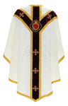Casulla semigótica "Corazón de Jesús" GY881-AKC26