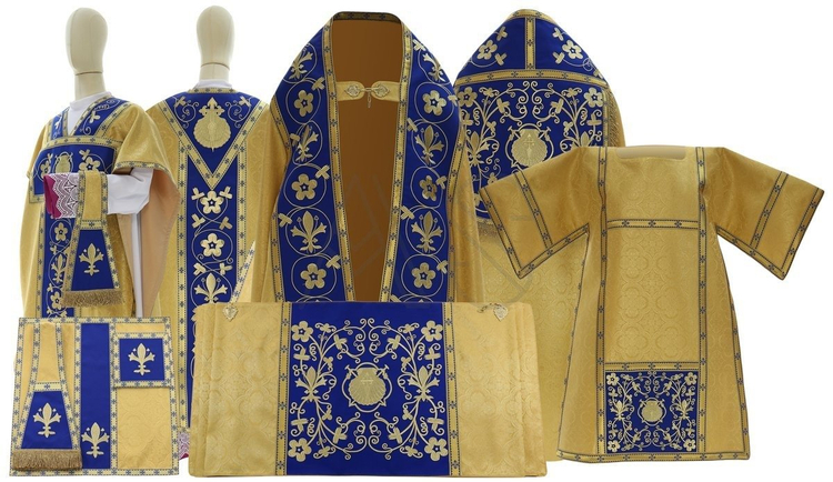 Satz liturgischer Gewänder SET-782-25