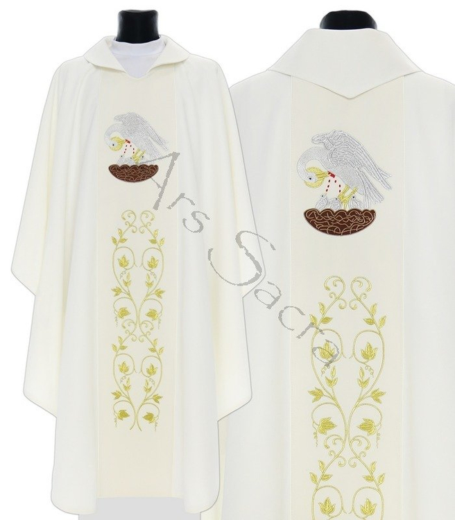Chasuble gothique "Pélican" 545-K