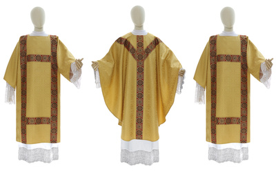 Casulla estilo semigótico, Dalmatika SET-GYDF202