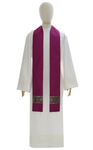 Casulla semigótica "Cordero de Dios" Y202-25-AB