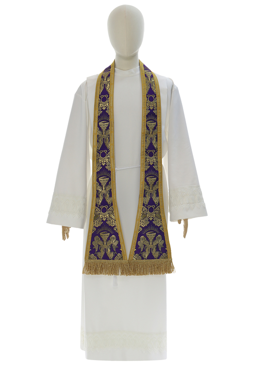 Casula di seta "Santa Trinità" F778-60
