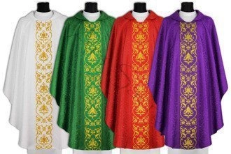 Set of 4 chasubles SET-674