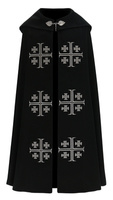 Gothic Cope "Jerusalem Crosses" K723-CZS