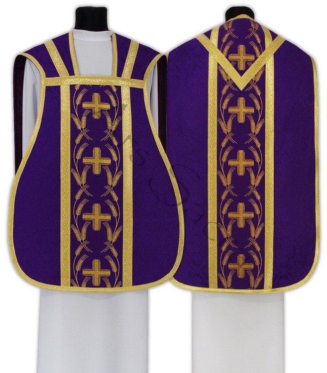 Chasuble romaine R032-F25