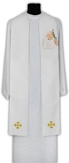 Gothic stole  "Pope John Paul II" SH28-B