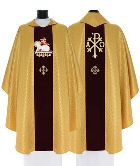 Chasuble gothique "Agneau" 800-AGC61