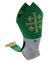 Mitre "Jerusalem Crosses" M723-Z