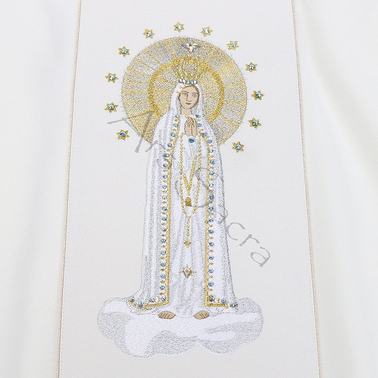 Gothic Chasuble "Our Lady of Fatima" 728-Kg