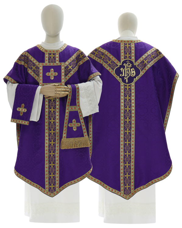 Pugin style chasuble PY084-25