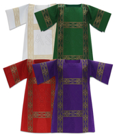 Conjunto de 4 dalmáticas romanas