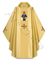Gothic Chasuble "Saint Martin de Porres" 431-G63g