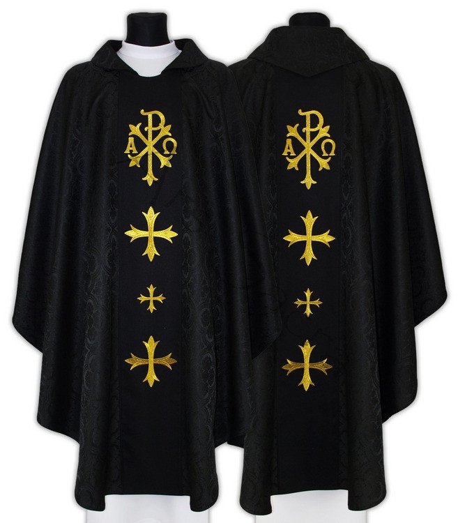 Chasuble gothique "Alfa & Omega" 661-GC16