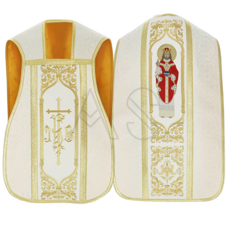 Casula romana "Cristo Re" R468-B25
