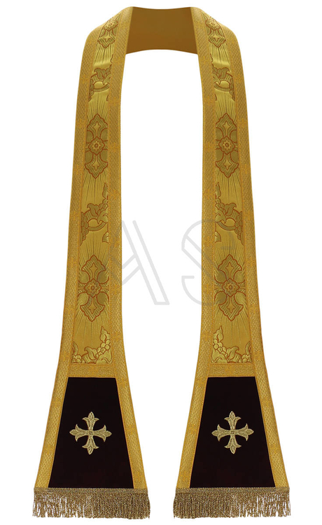 Chasuble en soie "Saint Philippe Neri" F831-AC9