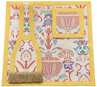 Bourse, manipule, voile de calice „Tapisserie du couronnement” VMB115