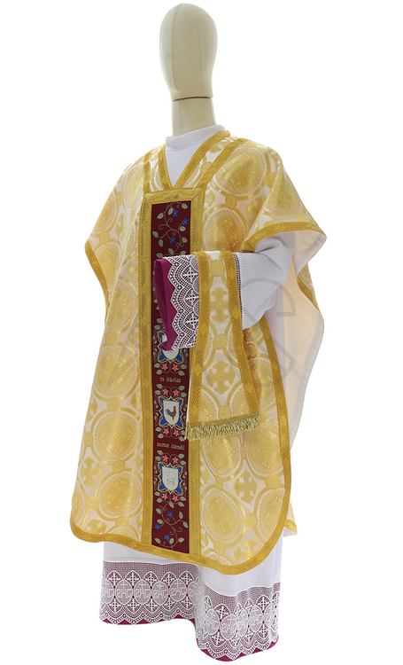 Seiden-Kasel "Passion und Auferstehung Jesu Christi" F820-K8