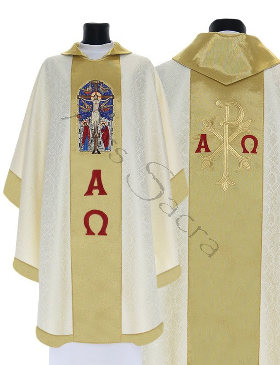 Gothic Chasuble "Crucifixion" 747-KG25