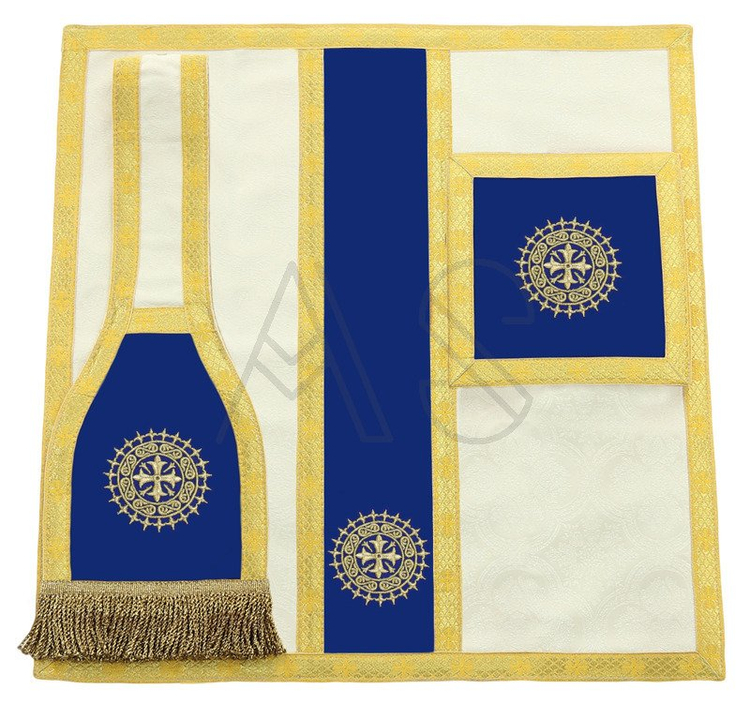 Chasuble romaine mariale R772-GN25