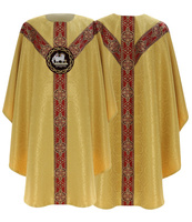 Chasuble semi-gothique "Agneau" GY215-GC25