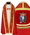 Capa pluvial romana "Crucifixión" KT579-AF25h6