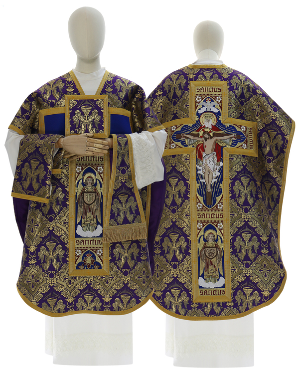 Silk chasuble "Holy Trinity" F778-60