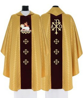 Chasuble gothique "Agneau" 799-AGC61