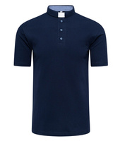 Polo blu navy a maniche corte PK-G