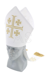 Mitria "Croci di Gerusalemme" M723-B