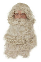 Perruque avec une barbe du Père Noël PER2