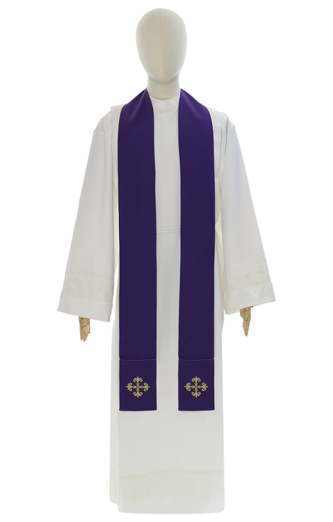 Casulla gótica "Adviento" 527-F