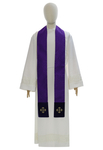 Chasuble semi-gothique "IHS" GY906-A25