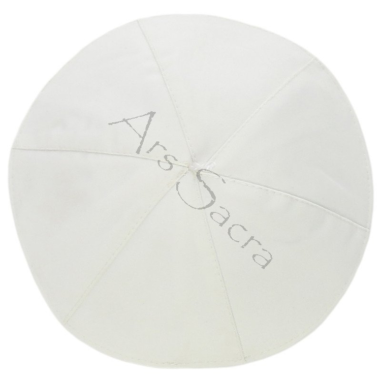 White zucchetto ZU-B