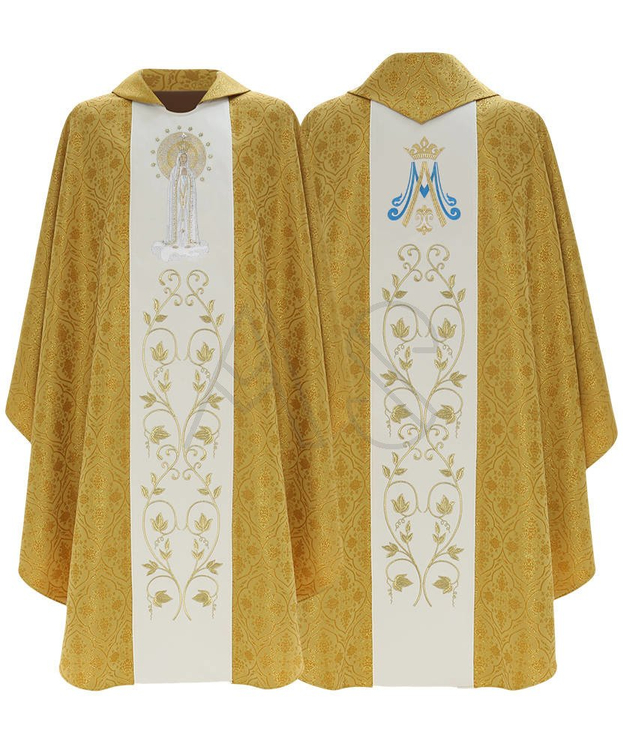 Casulla gótica "Nuestra Señora de Fátima" 412-G16